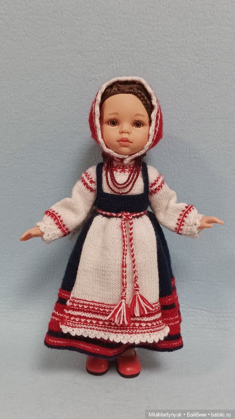 Народный костюм — Одежда и обувь для кукол своими руками: фото (фото 10)