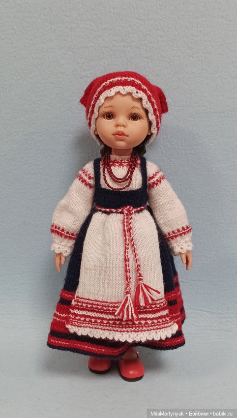 Народный костюм — Одежда и обувь для кукол своими руками: фото