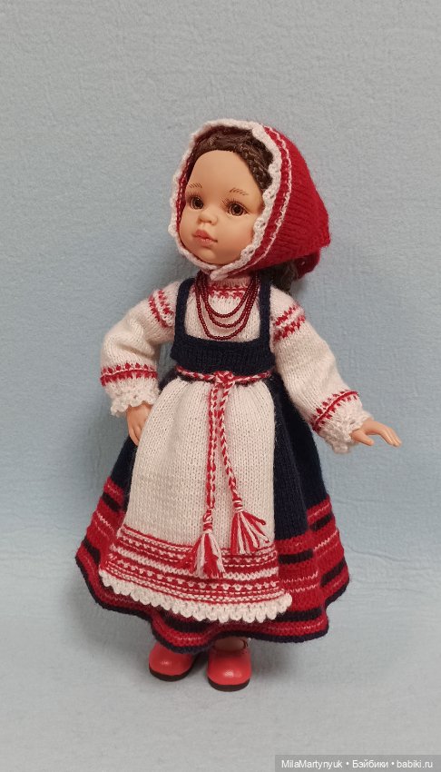 Народный костюм — Одежда и обувь для кукол своими руками: фото