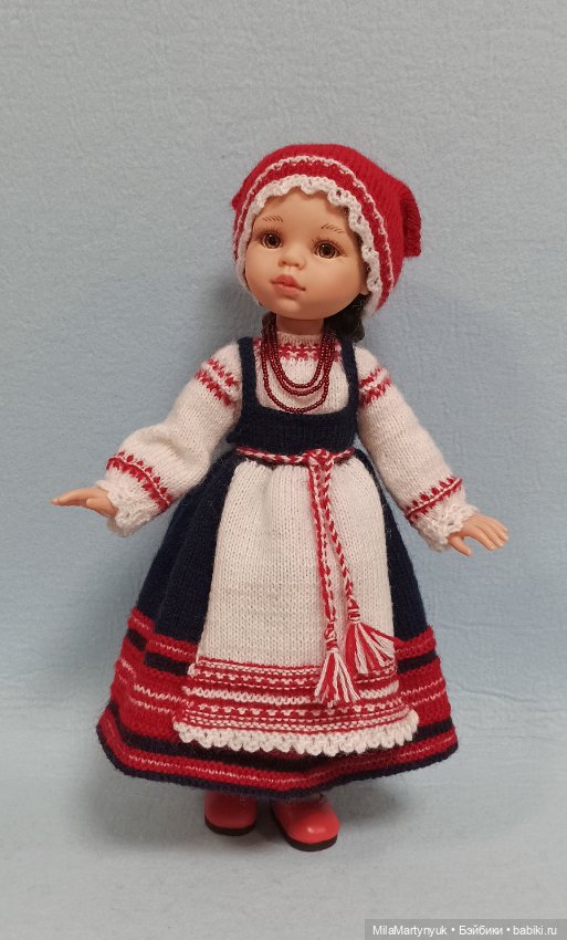 Народный костюм — Одежда и обувь для кукол своими руками: фото