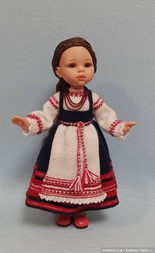 Народный костюм — Одежда и обувь для кукол своими руками: фото (фото 7)
