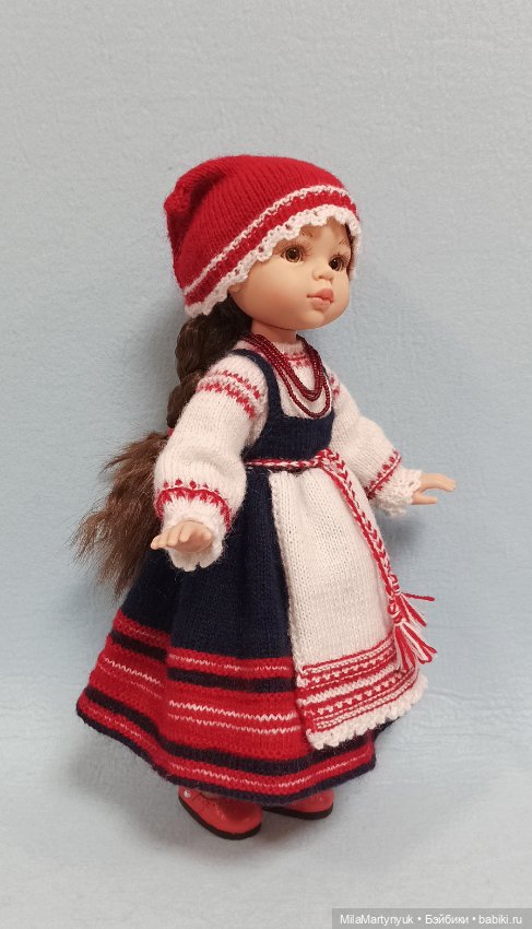 Народный костюм — Одежда и обувь для кукол своими руками: фото