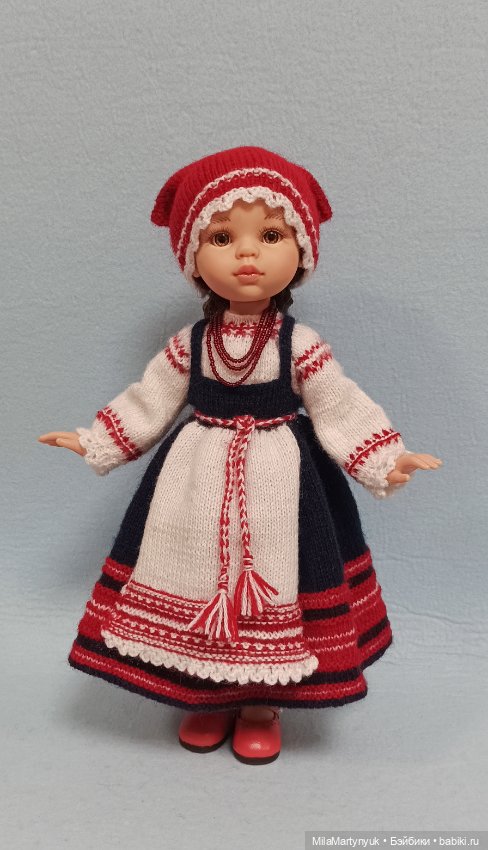 Народный костюм — Одежда и обувь для кукол своими руками: фото