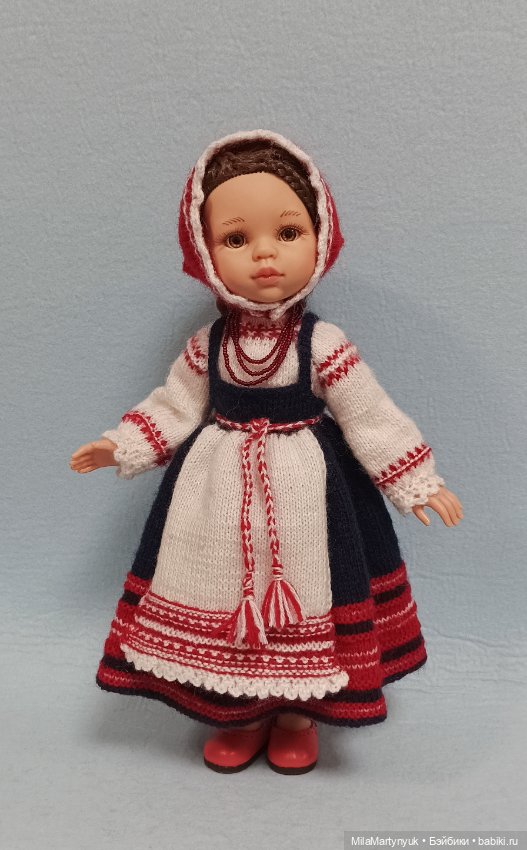 Народный костюм — Одежда и обувь для кукол своими руками: фото (фото 8)