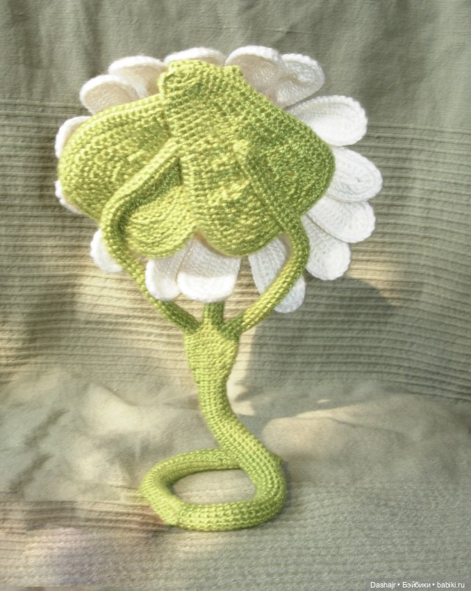 Ромашка — Вязаные игрушки и амигуруми: крючком (фото 3)