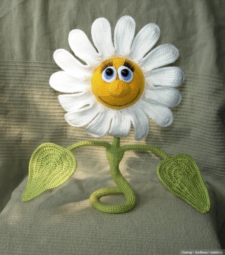 Ромашка — Вязаные игрушки и амигуруми: крючком (фото 2)