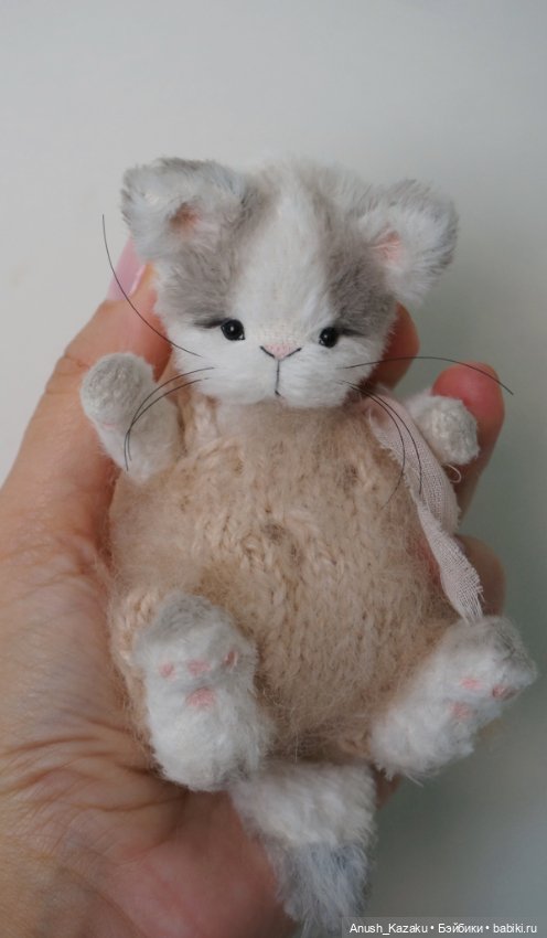 Котик Марли 💗 — Авторские мишки Тедди и друзья: фото