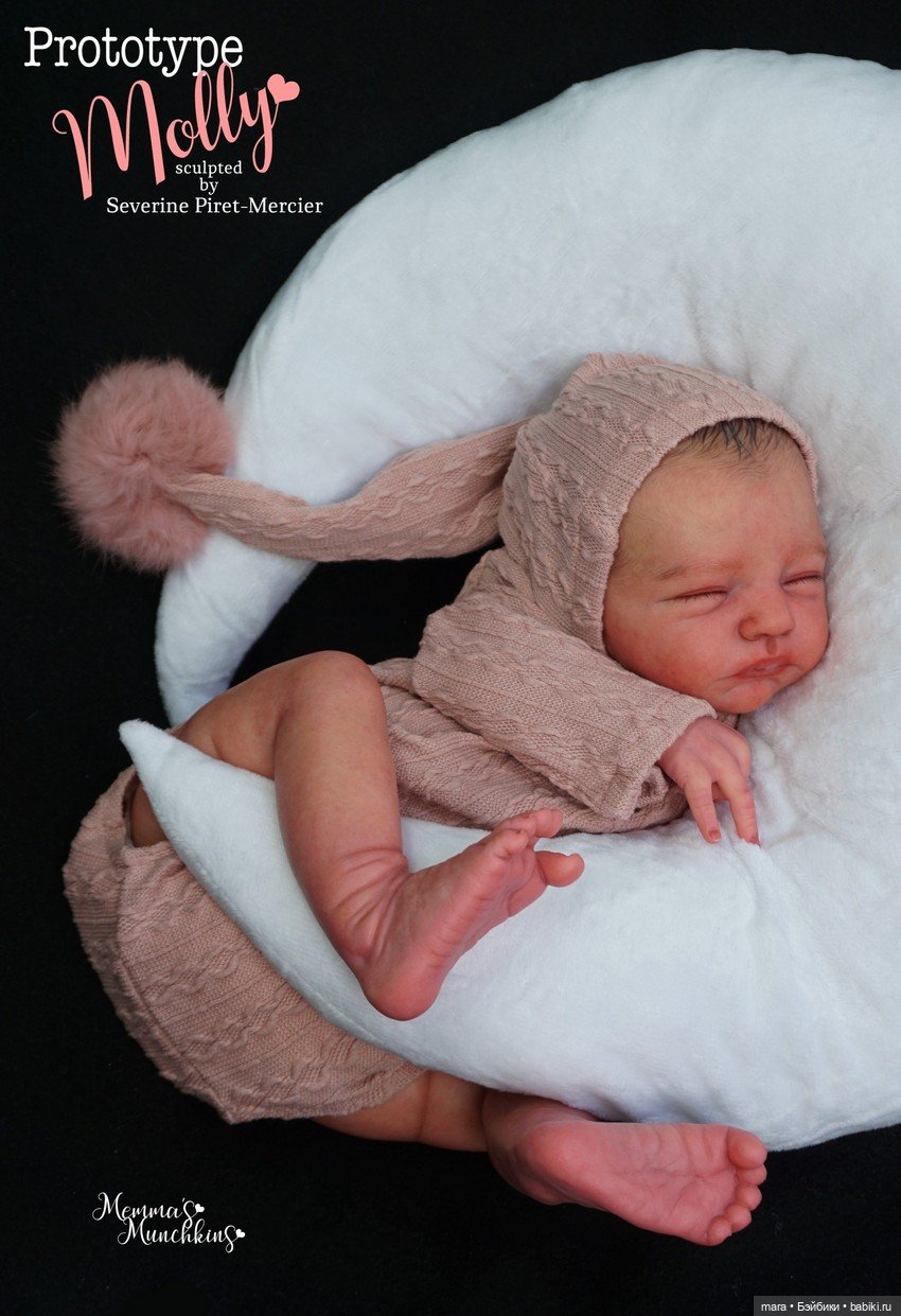 Molly скульптора Severine Piret, автор прототипа Memma's Munchkins (фото 6)