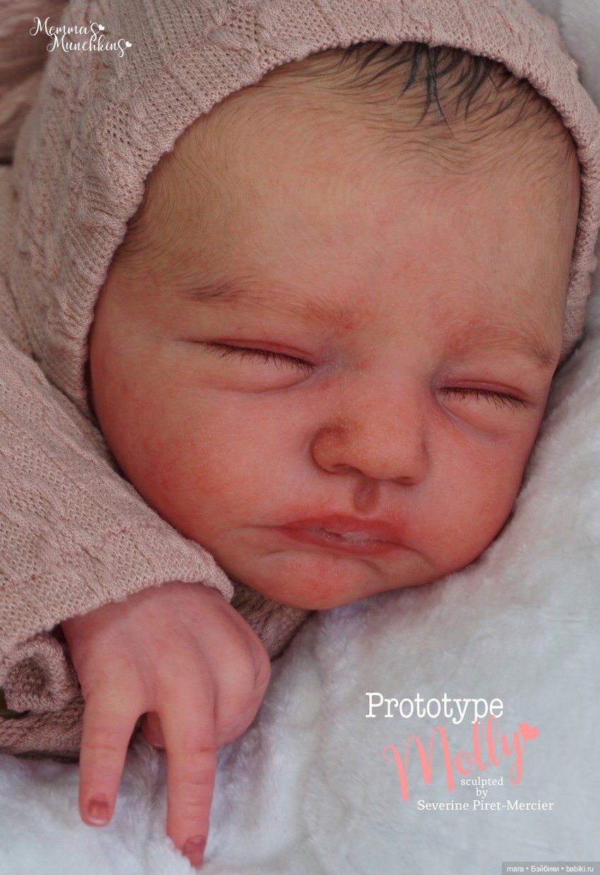 Molly скульптора Severine Piret, автор прототипа Memma's Munchkins