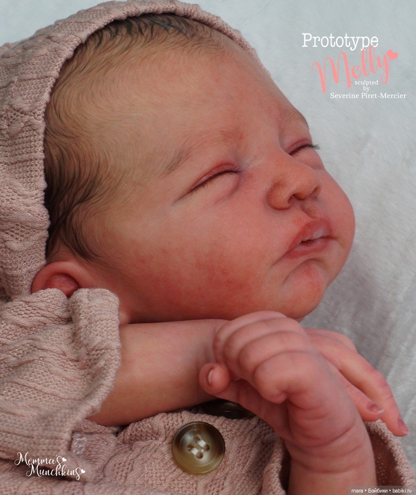 Molly скульптора Severine Piret, автор прототипа Memma's Munchkins (фото 7)