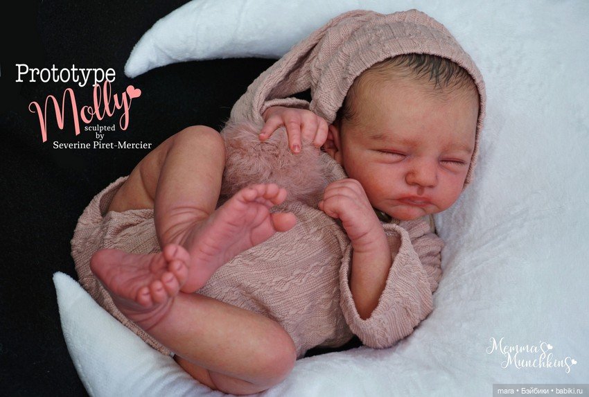 Molly скульптора Severine Piret, автор прототипа Memma's Munchkins (фото 4)
