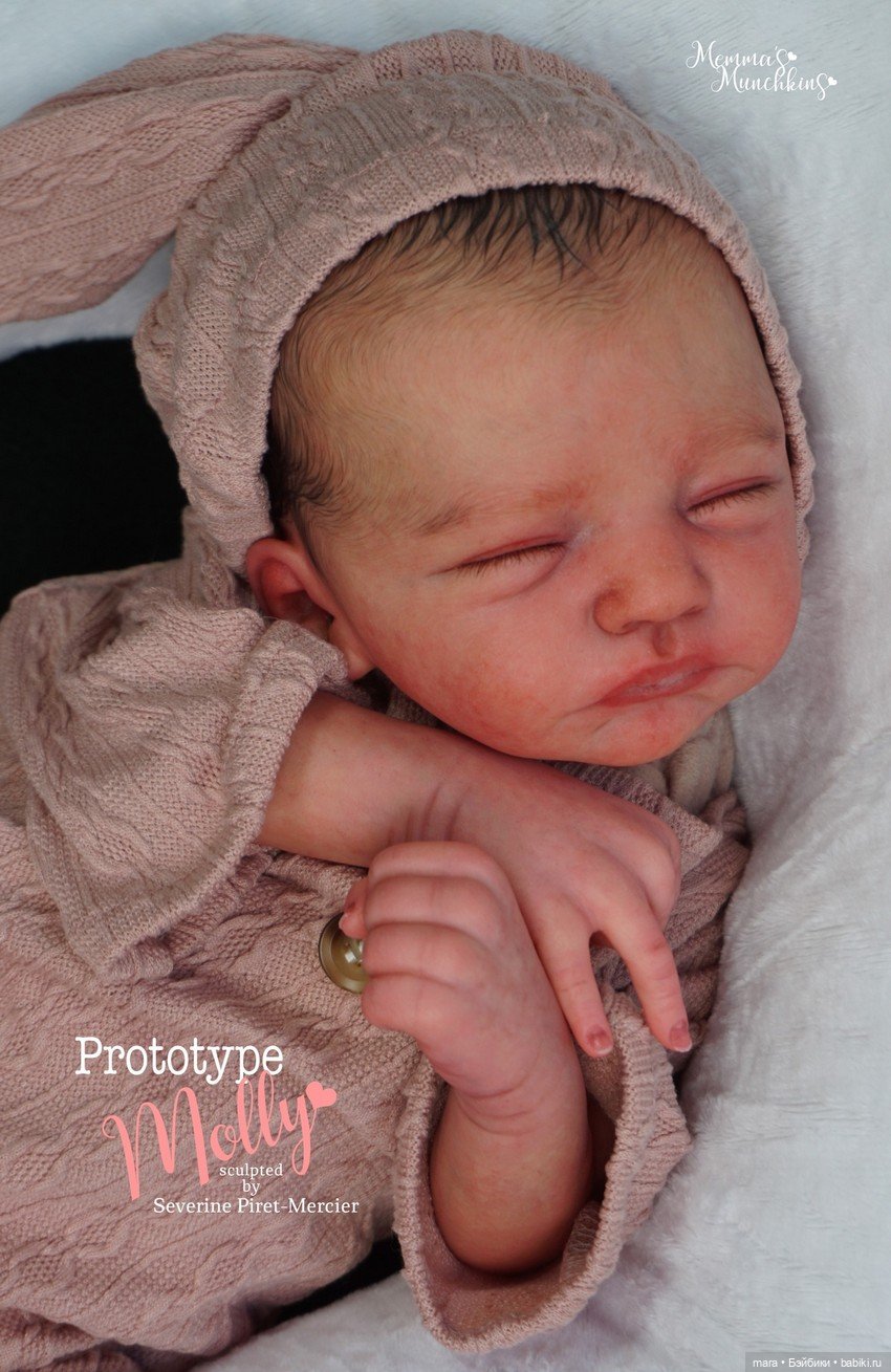 Molly скульптора Severine Piret, автор прототипа Memma's Munchkins (фото 8)