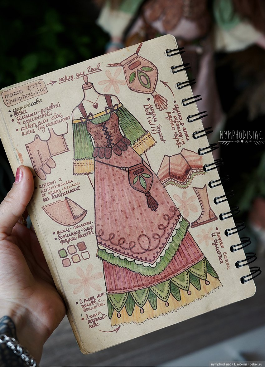 Весенняя Химари — Одежда и обувь для кукол своими руками: фото