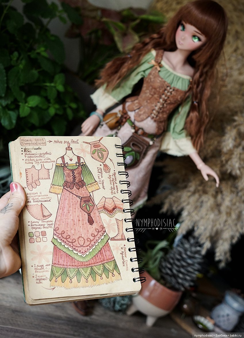 Весенняя Химари — Одежда и обувь для кукол своими руками: фото