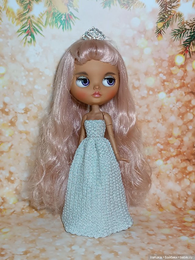 Платье в пол для Блайз — Куклы Blythe TBL (ТБЛ) и аналоги: Блюх