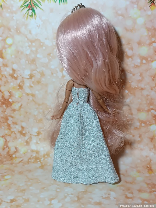 Платье в пол для Блайз — Куклы Blythe TBL (ТБЛ) и аналоги: Блюх (фото 4)
