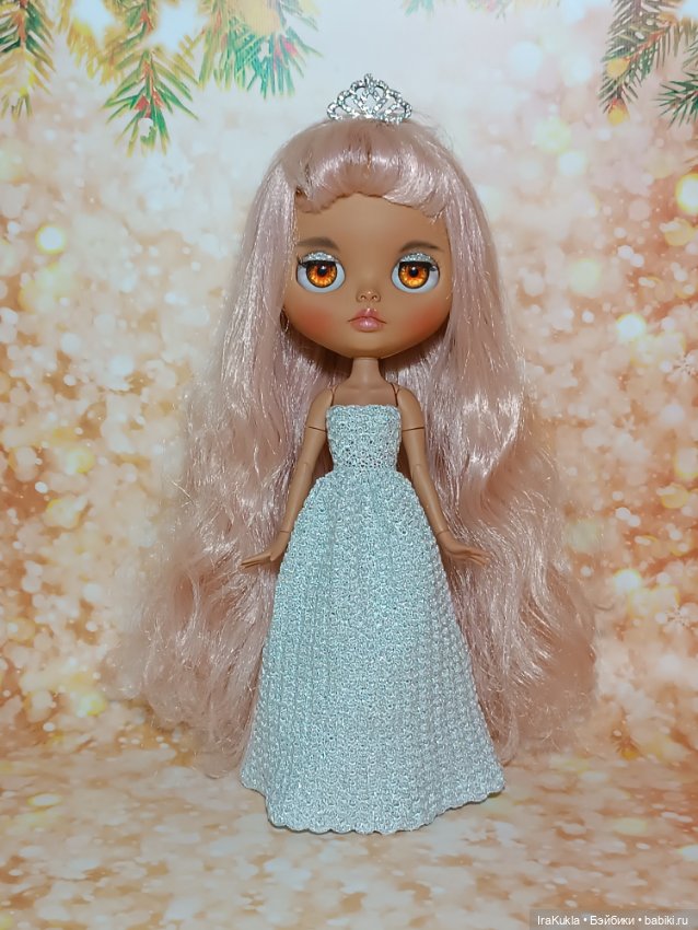 Платье в пол для Блайз — Куклы Blythe TBL (ТБЛ) и аналоги: Блюх