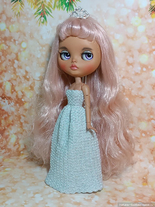 Платье в пол для Блайз — Куклы Blythe TBL (ТБЛ) и аналоги: Блюх (фото 8)