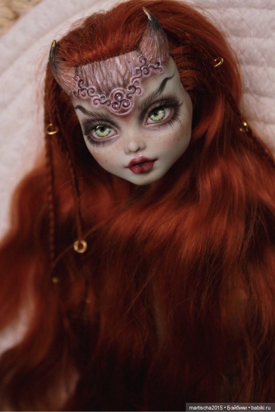 Фавна из кельтского леса — ООАК Monster High и Ever After High: репейнт