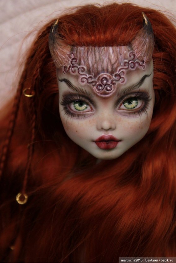 Фавна из кельтского леса — ООАК Monster High и Ever After High: репейнт