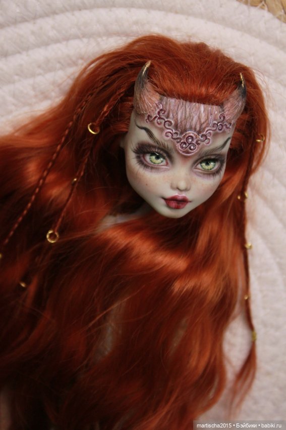 Фавна из кельтского леса — ООАК Monster High и Ever After High: репейнт