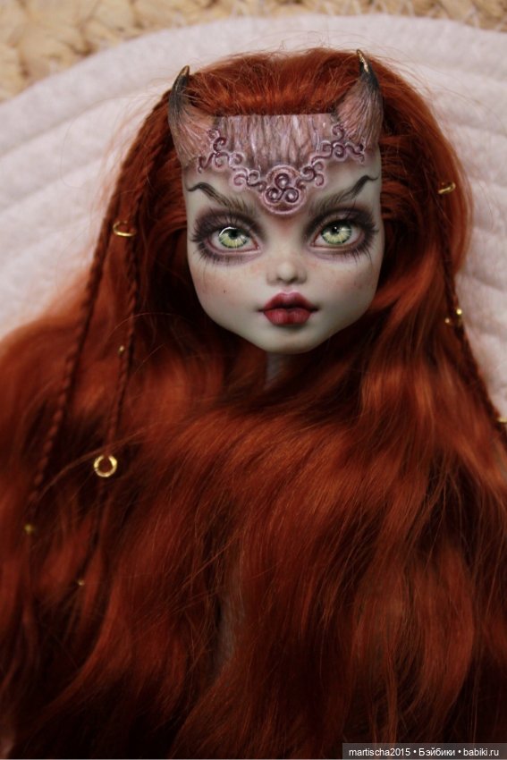 Фавна из кельтского леса — ООАК Monster High и Ever After High: репейнт