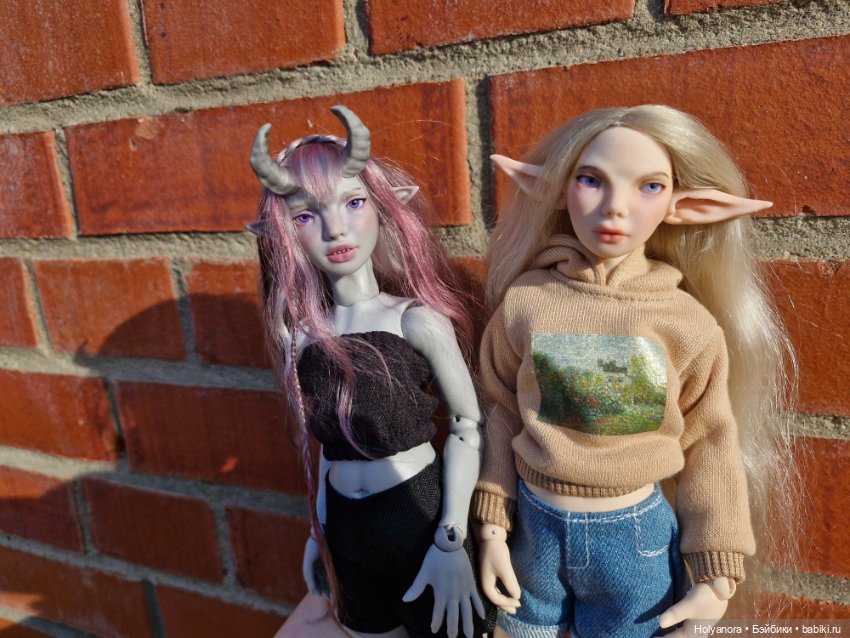 Быстрое балконное фото Тифы и Элфи (фото 2)