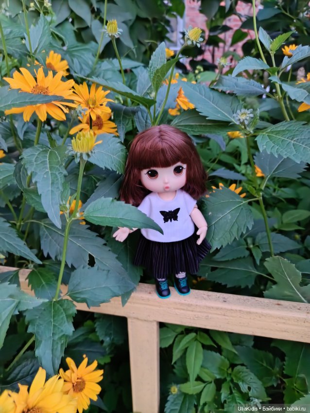 Июльская прогулка корейской девочки в Беларуси