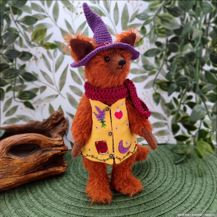 Волк Тедди Кайл — Авторские мишки Тедди и друзья: фото (фото 3)