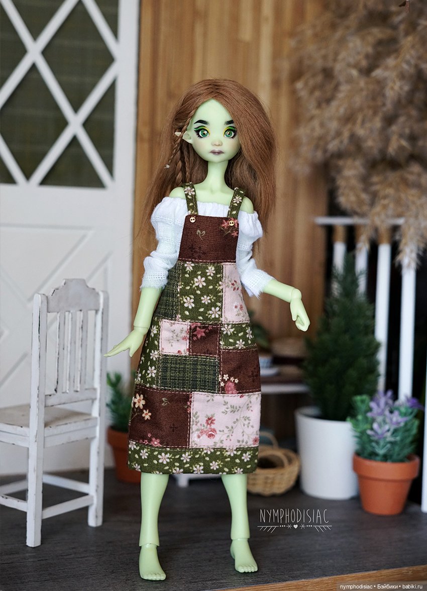 Лоскутные наряды для малышни (фото 9)