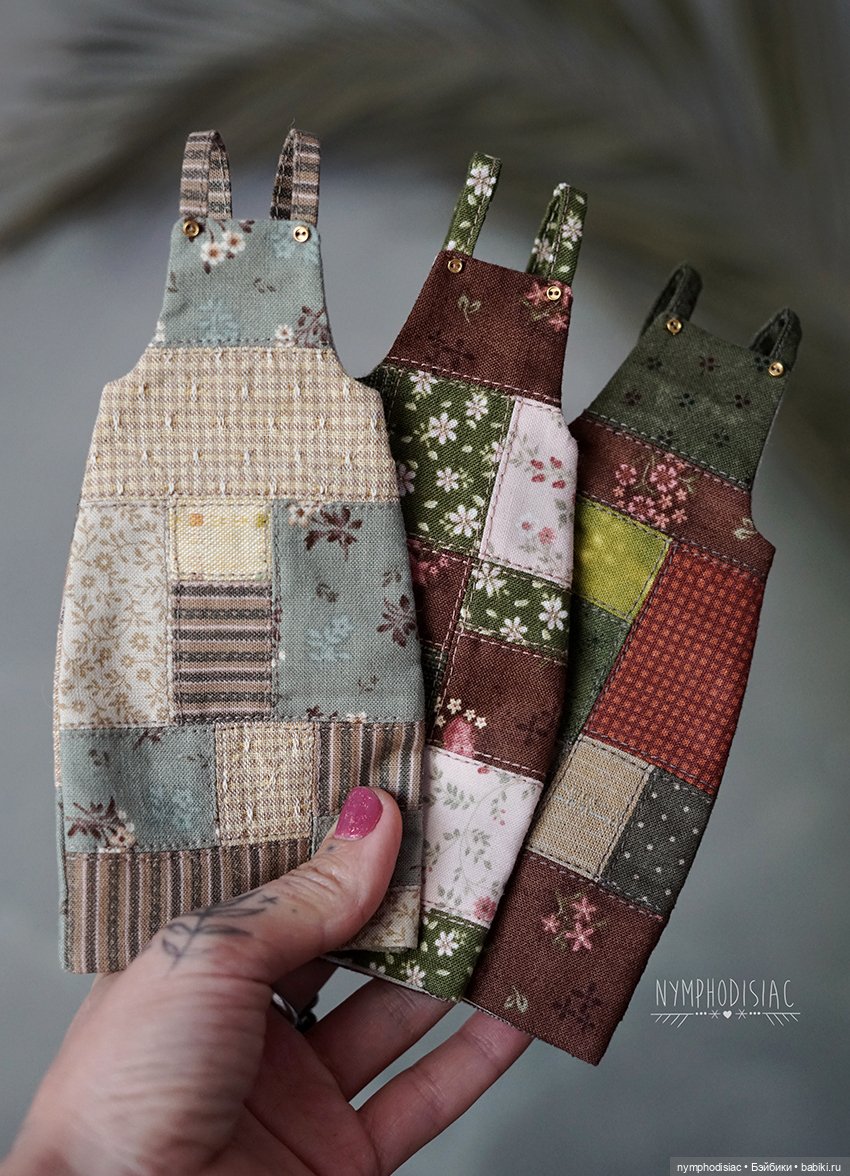 Лоскутные наряды для малышни