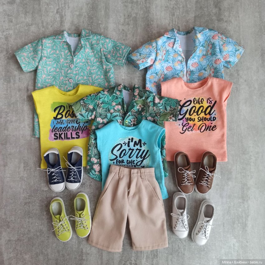 Отпускной гардероб для Феникса от Amicus Dolls