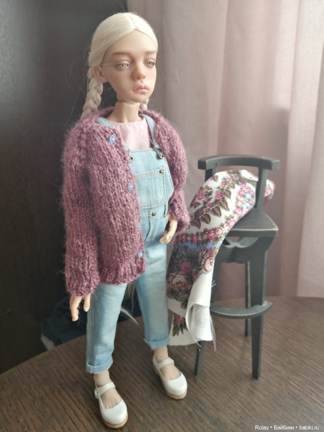 Бабушкина кофта — Куклы Ptichka Art Doll (Ирина Кузина): BJD
