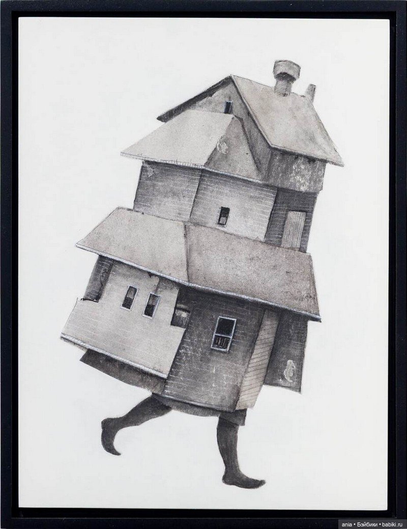 Люди-домики художника Сета Кларка (фото 2)