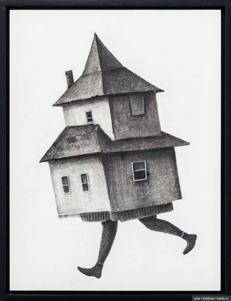 Люди-домики художника Сета Кларка