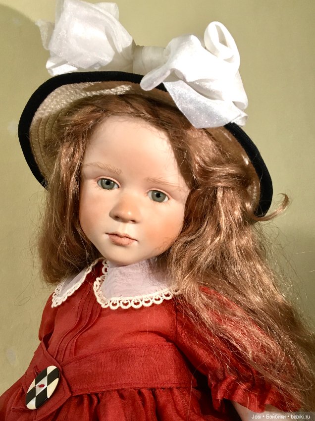 Прекрасная Marie-Bell в фарфоре от Ruth Treffeisen (фото 9)