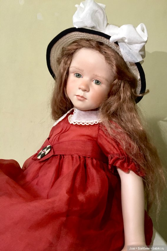 Прекрасная Marie-Bell в фарфоре от Ruth Treffeisen