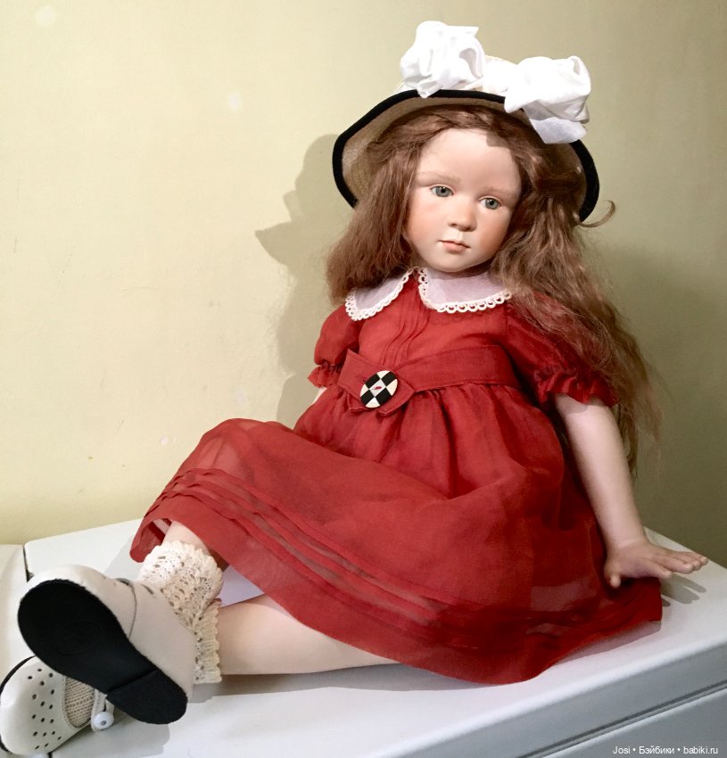 Прекрасная Marie-Bell в фарфоре от Ruth Treffeisen (фото 5)