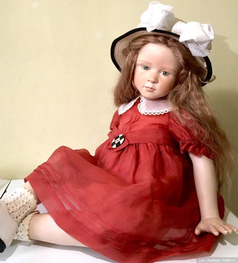 Прекрасная Marie-Bell в фарфоре от Ruth Treffeisen (фото 2)