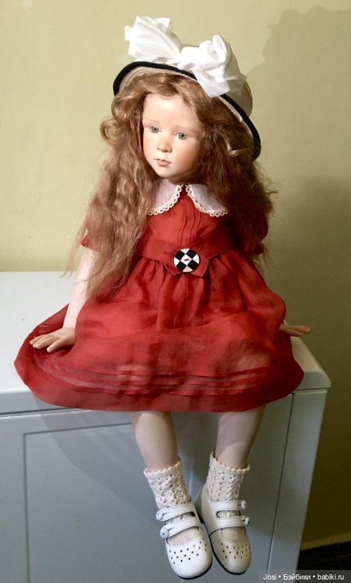 Прекрасная Marie-Bell в фарфоре от Ruth Treffeisen (фото 7)