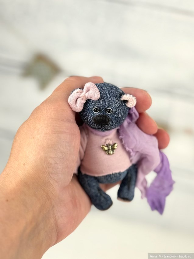 Тедди мишка Лея — Авторские мишки Тедди и друзья: фото