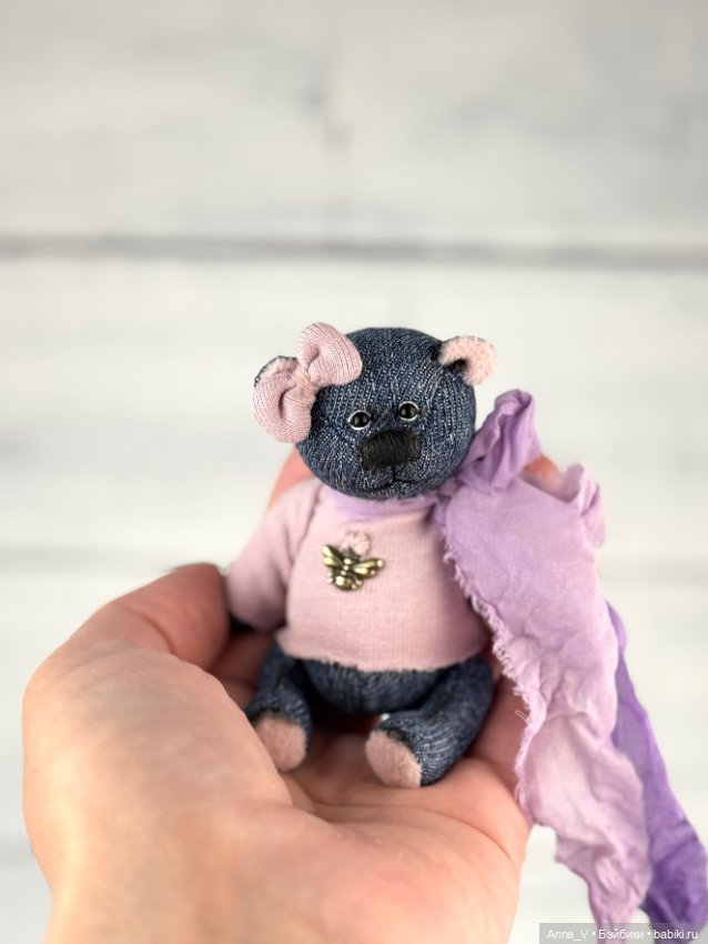 Тедди мишка Лея — Авторские мишки Тедди и друзья: фото (фото 5)