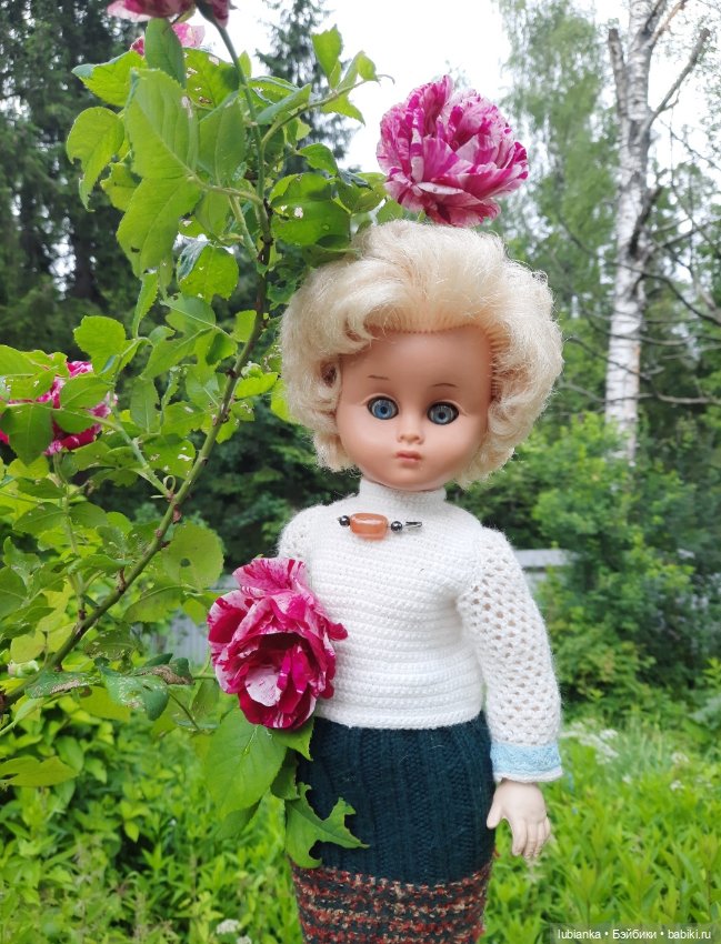 Моя дачница Сонни-шестидесятница💙🦋