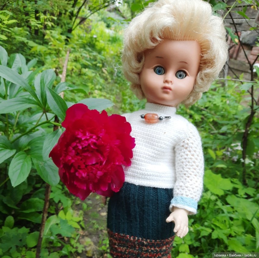 Моя дачница Сонни-шестидесятница💙🦋