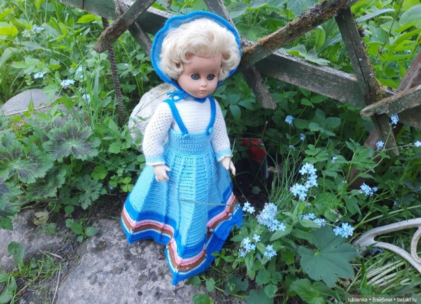 Моя дачница Сонни-шестидесятница💙🦋