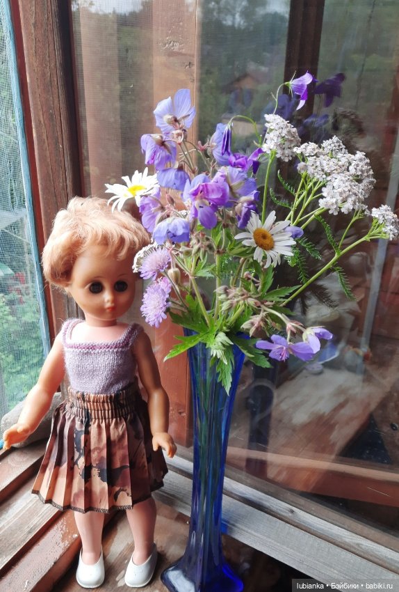 Моя дачница Сонни-шестидесятница💙🦋 (фото 9)