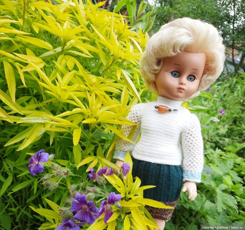 Моя дачница Сонни-шестидесятница💙🦋