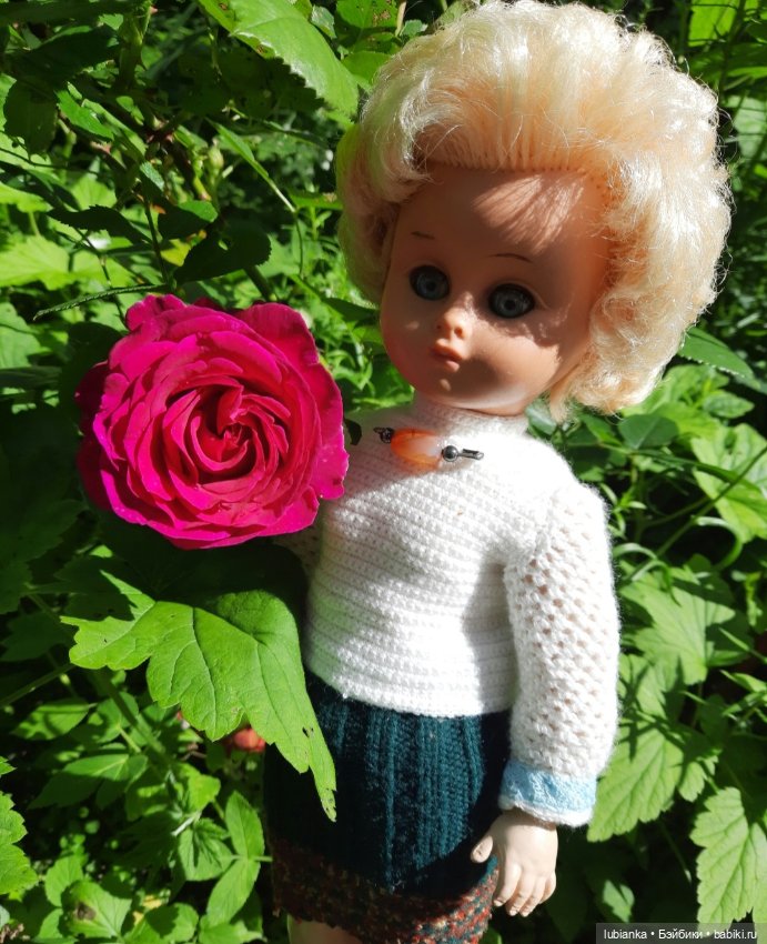 Моя дачница Сонни-шестидесятница💙🦋