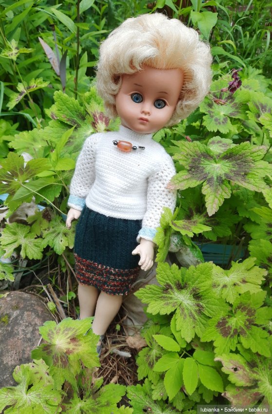 Моя дачница Сонни-шестидесятница💙🦋