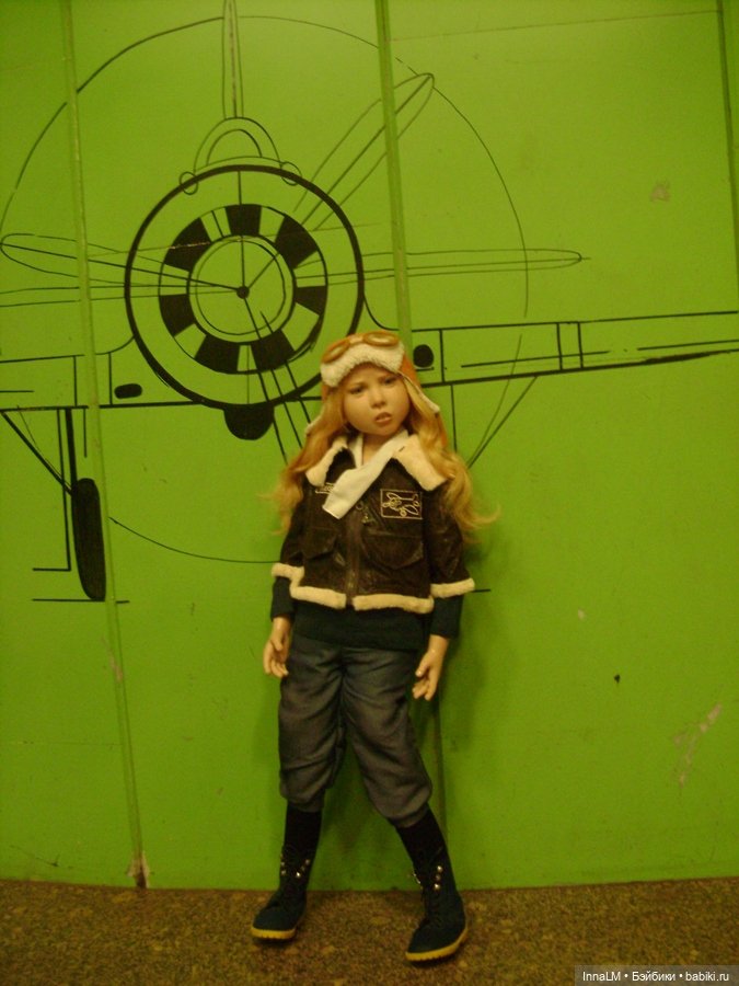 Юная летчица — Куклы Zwergnase (Цвергназе/Цверги): фото (фото 2)